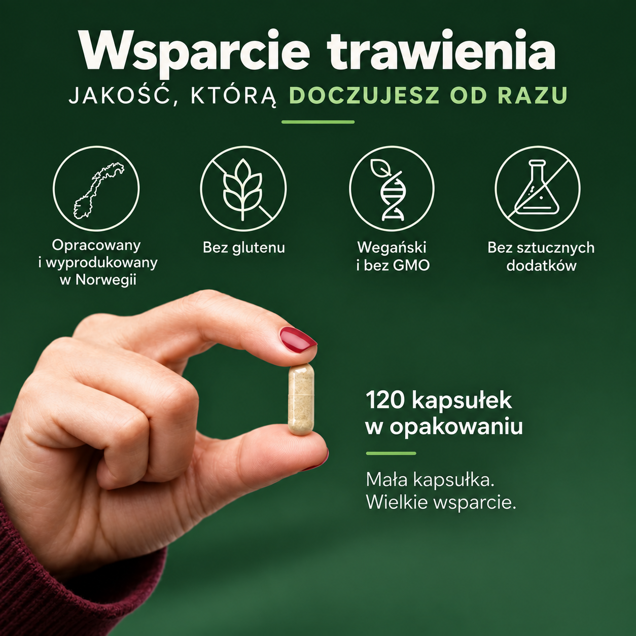 PureNordic Wsparcie trawienia — jakość, którą doczujesz od razu